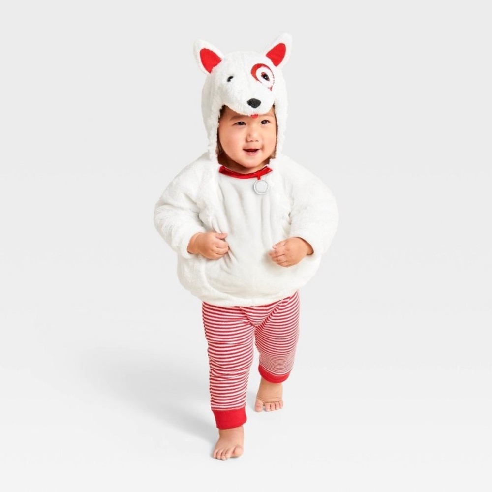 New 0-6 month Infant Bullseye Halloween Costume Pullover Hyde and EEK! Boutique